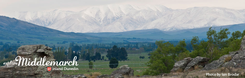 Middlemarch strat of Otago Central Rail Trail
