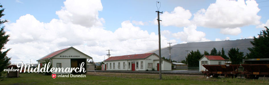Middlemarch historic railway precinct