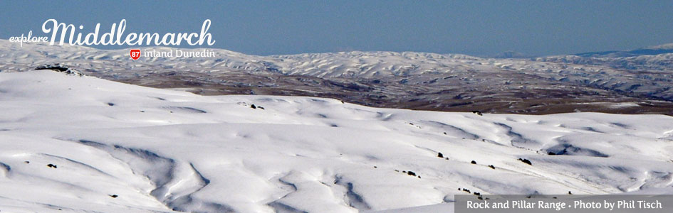 Rock and Pillar in winter